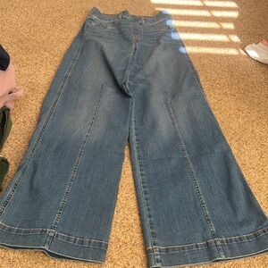 Spanx pull on jeans wide leg
